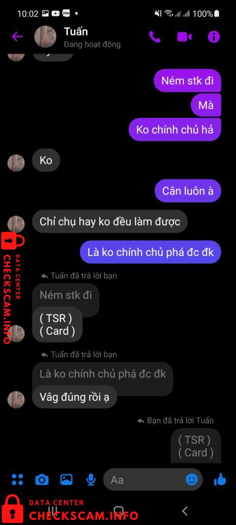 针对的证据 Trong Hanh