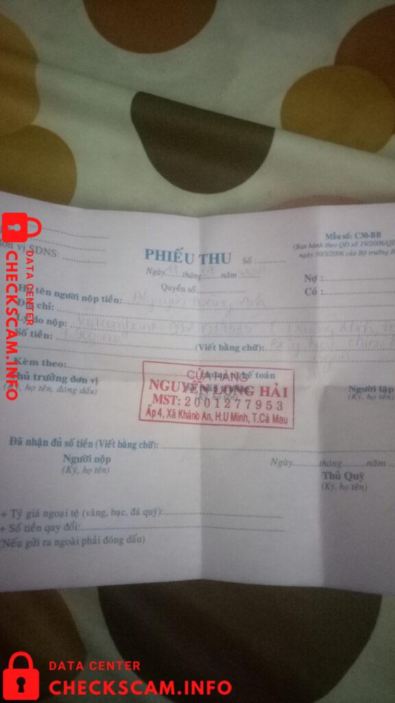 Evidence against Nguyễn Hoàng Anh