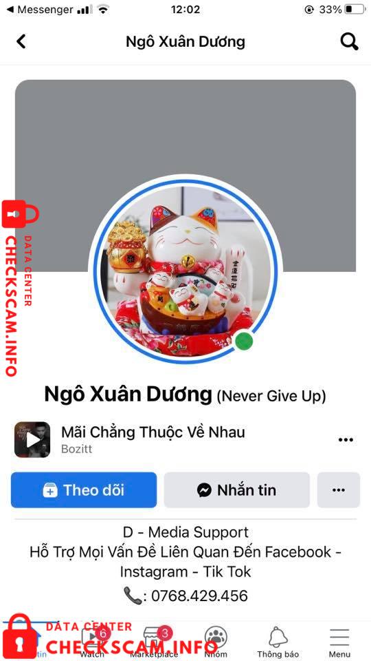 Evidence against Ngo Xuan Duong