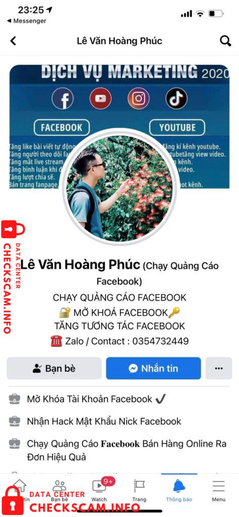 Evidence against Lê Văn Hoàng Phúc