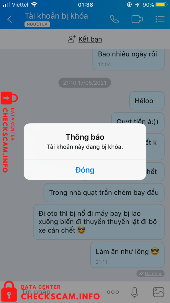 Evidence against Tran Ngoc Dinh