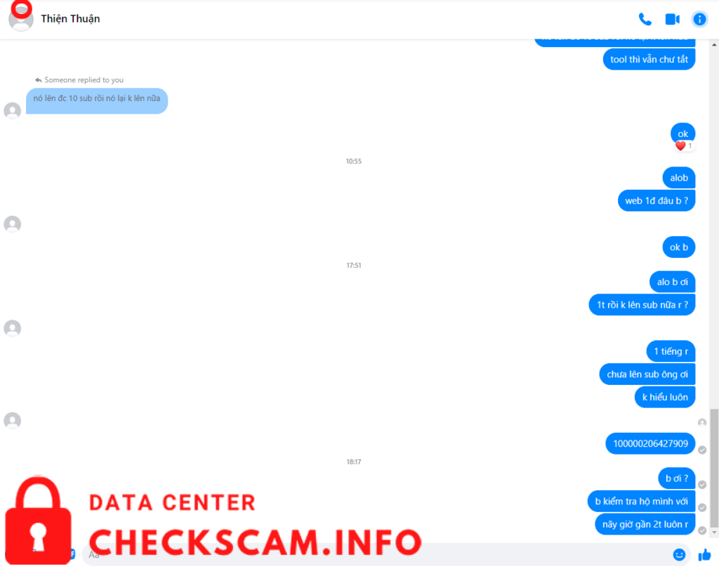 Evidence against Tran Tuan Thanh
