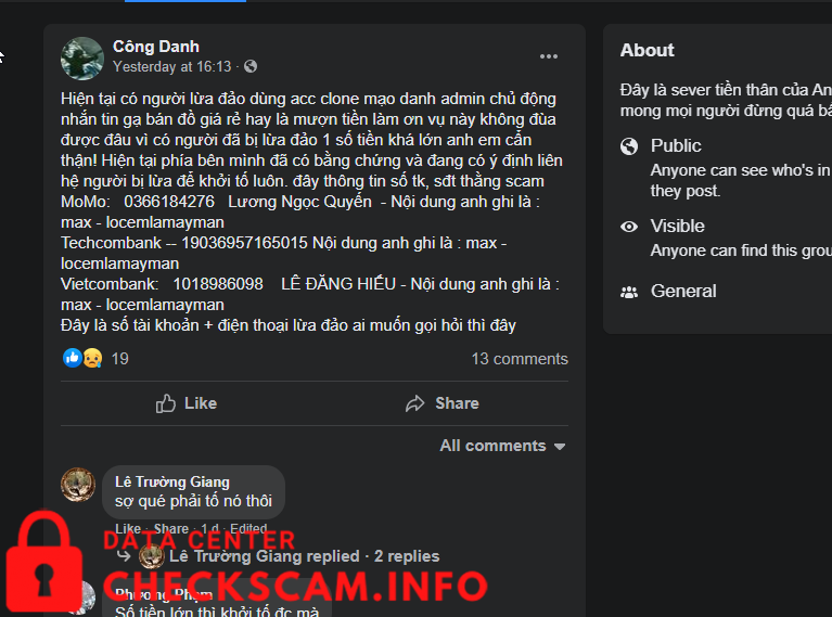 Evidence against Vu Thi Kim Ngan