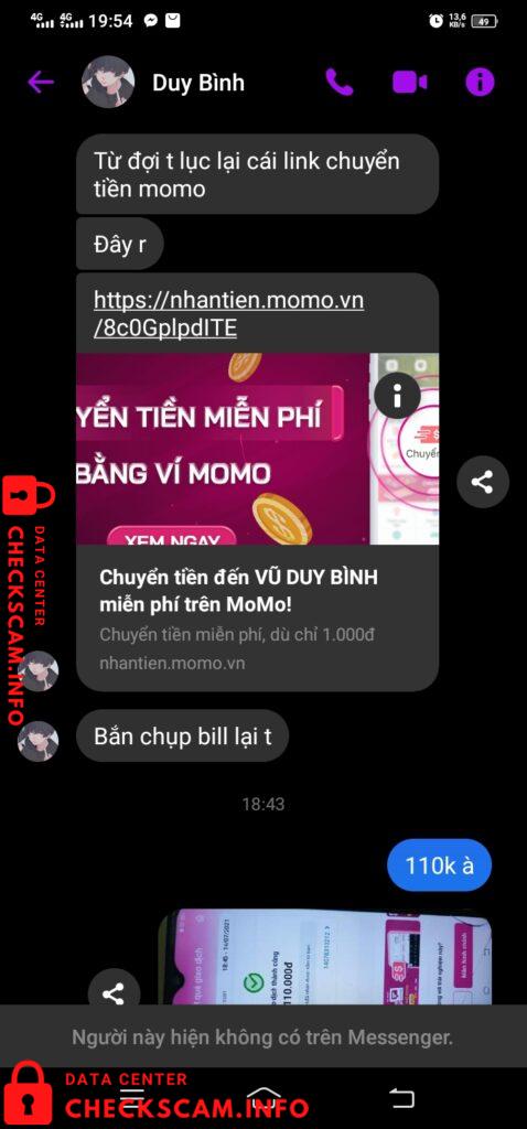 Evidence against Vũ Duy Bình