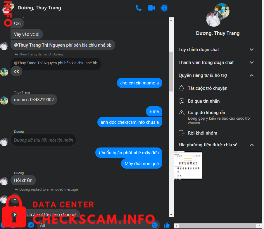 Evidence against Lương Công Đức