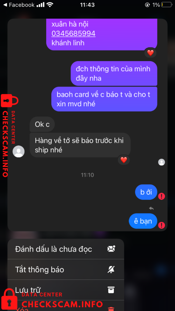 Evidence against Nguyen Phuoc Huong Giang