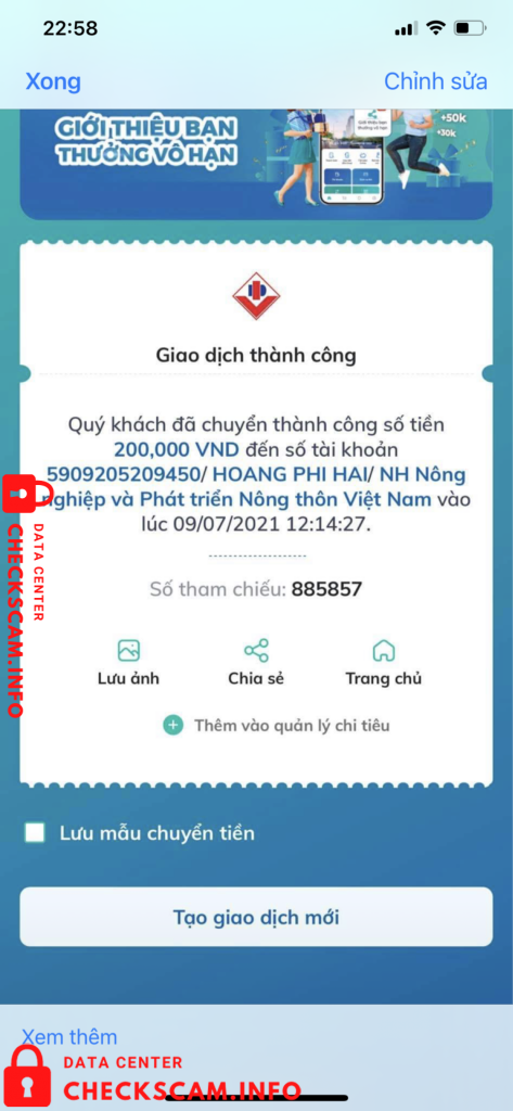 Evidence against Hoàng Phi Hải