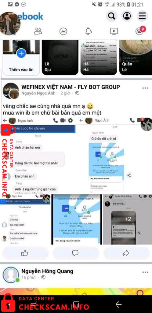 Evidence against Dang Quang Hung