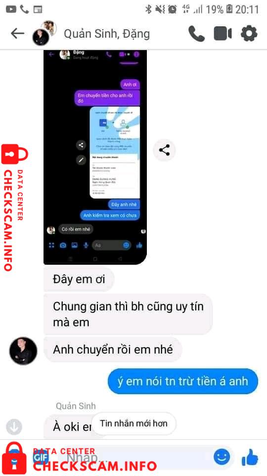 Evidence against Sinh Quan Sinh