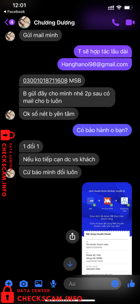Evidence against Phan Ke Tan