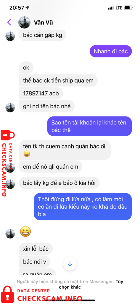 Evidence against Ha Tran Quan