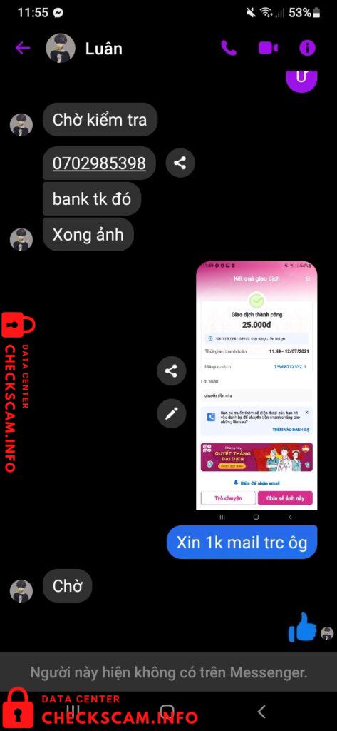 Evidence against Nguyen Chi Linh