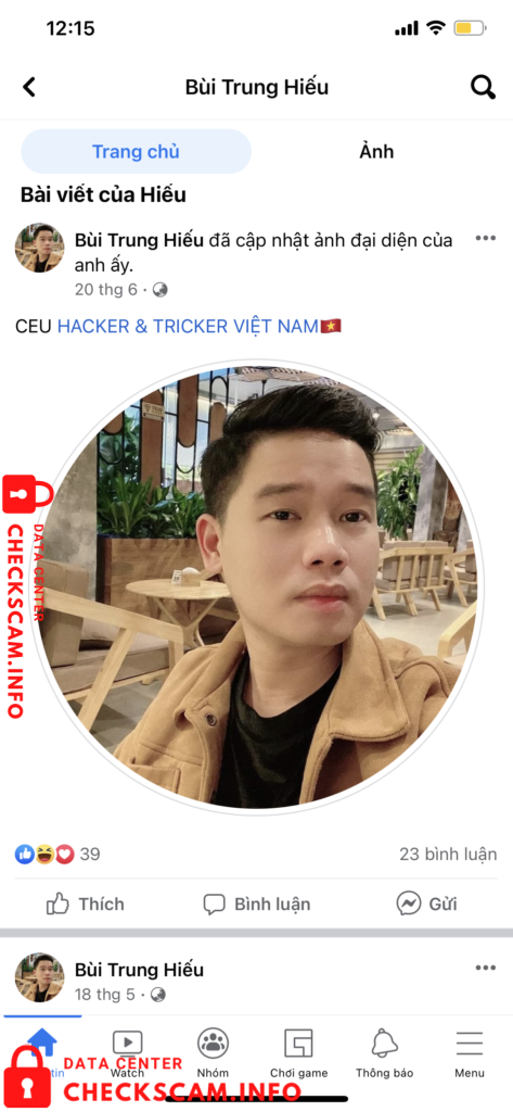 Evidence against Bùi Trung Hiếu