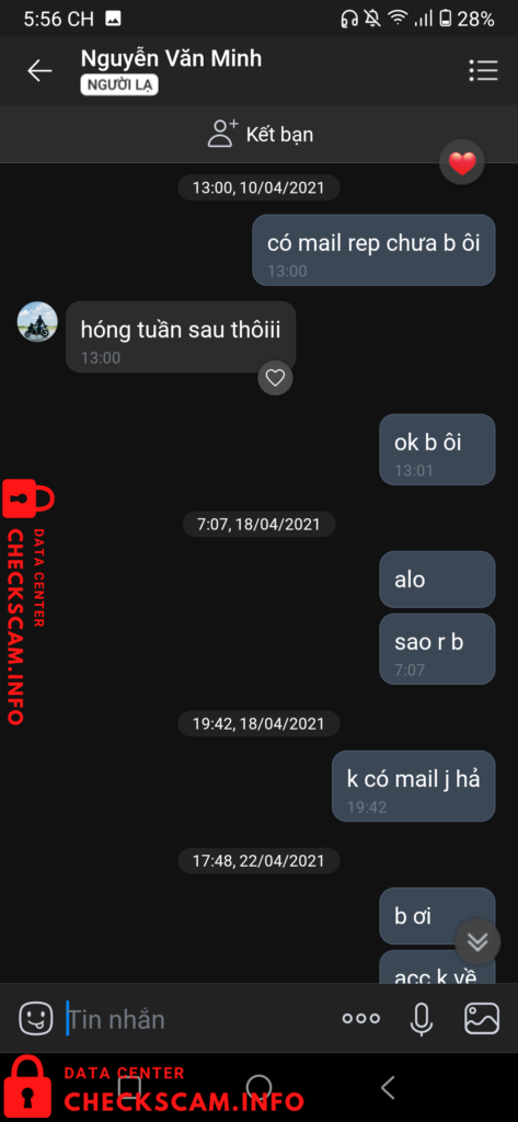 Evidence against Nguyễn Văn Minh