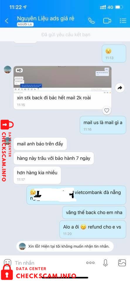Evidence against Dang Ba Binh