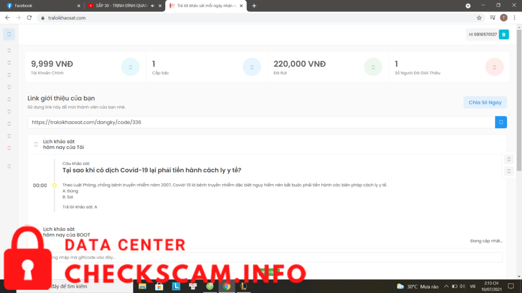 Evidence against Do Thi Minh