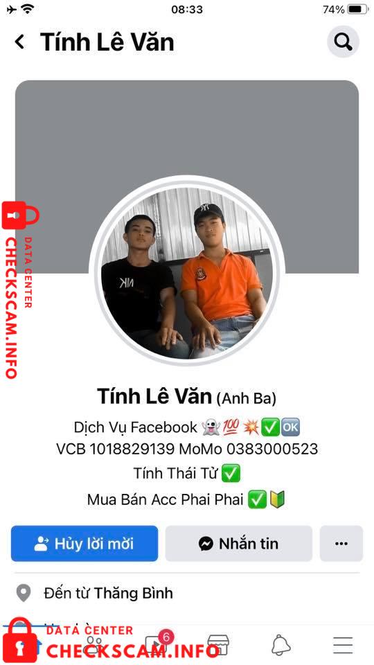 Evidence against Lê Văn Tính