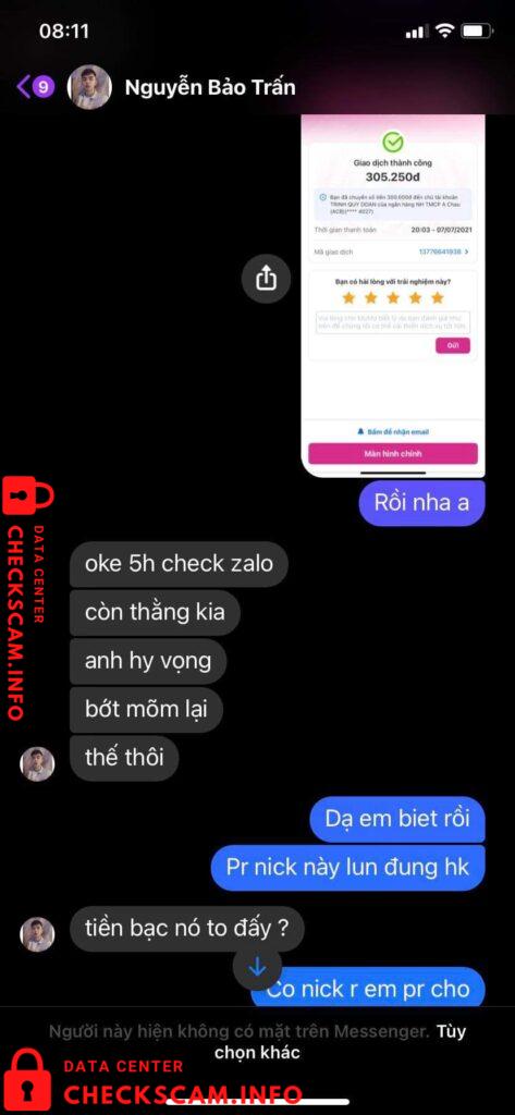 Evidence against Trinh Quy Doan