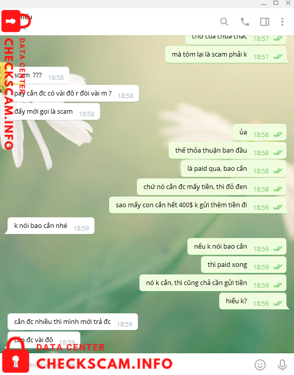 Evidence against Vu Van Thao