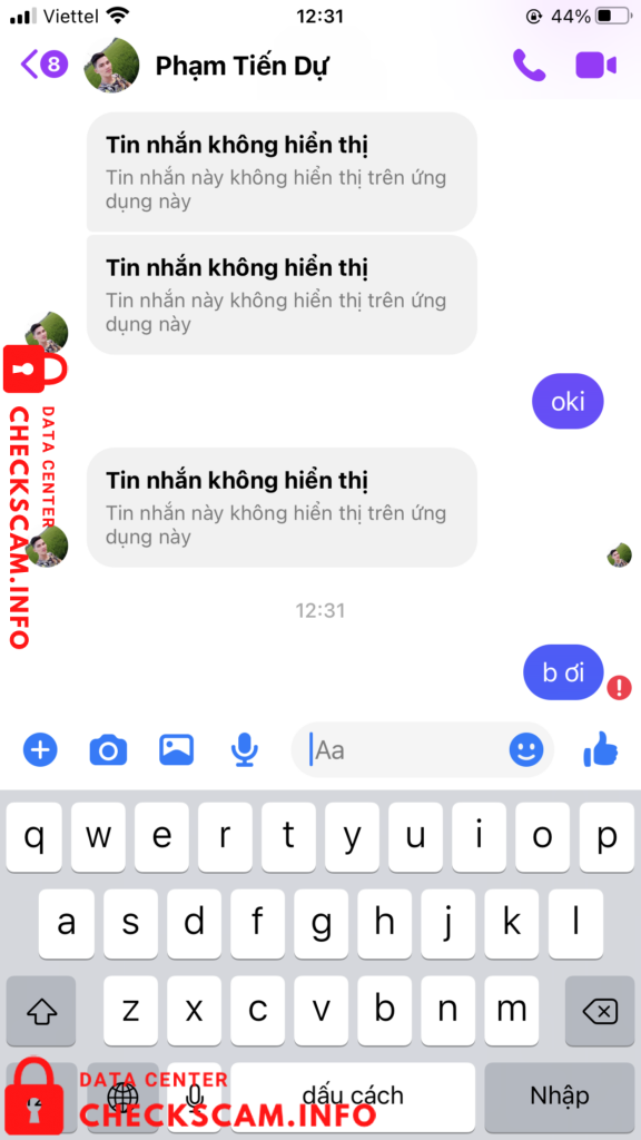 Evidence against Võ Thị Mỹ Tiên