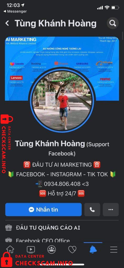 Evidence against Hoang Khanh Tung