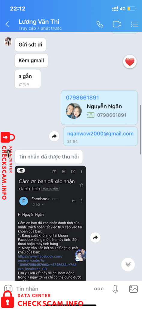 Evidence against Pham Hoang Anh