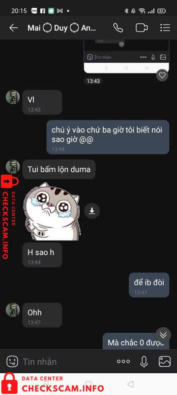 Evidence against Mai Duy Anh