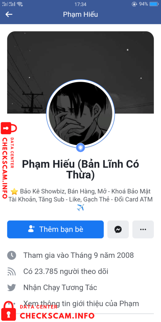 Evidence against Phạm Hiếu
