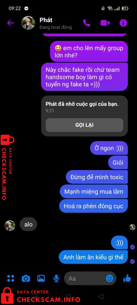 Evidence against Nguyễn Tấn Phát