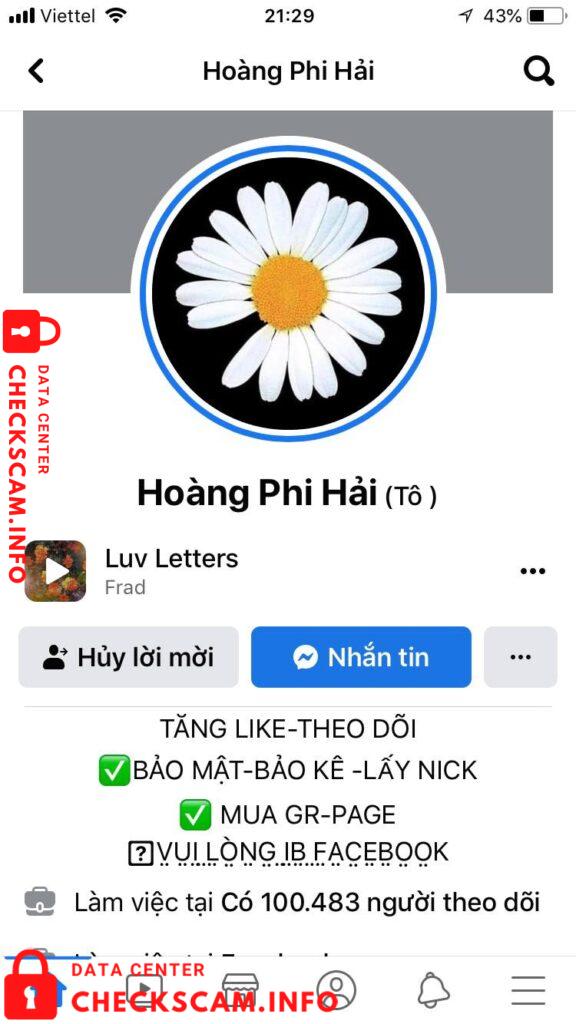 Evidence against Hoang Phi Hai