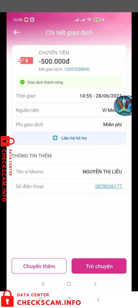 Evidence against Nguyễn Thị Liễu