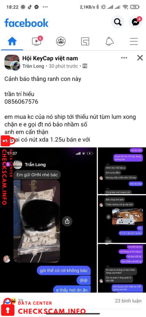 Evidence against Trần Chí Hiếu