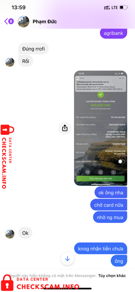 Evidence against To Van Khuyen