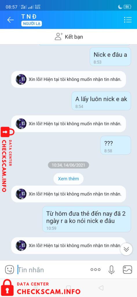 Evidence against Tran Ngoc Dinh