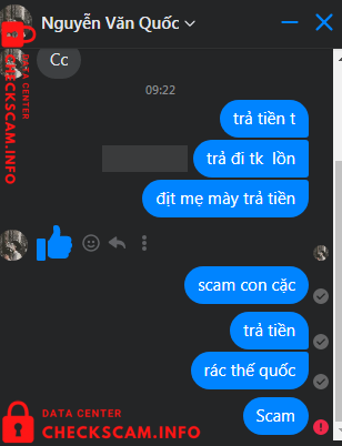 หลักฐานที่เป็นโทษต่อ Nguyễn Văn Quốc