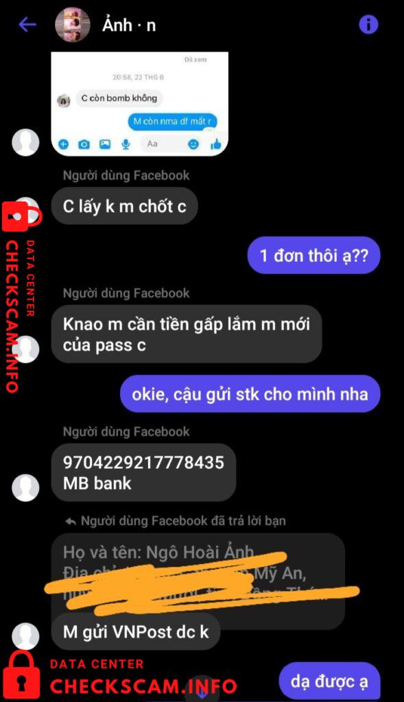 Evidence against Tran Thi Thu Thuy