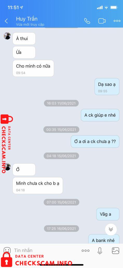 Evidence against Tran Duc Gia Huy