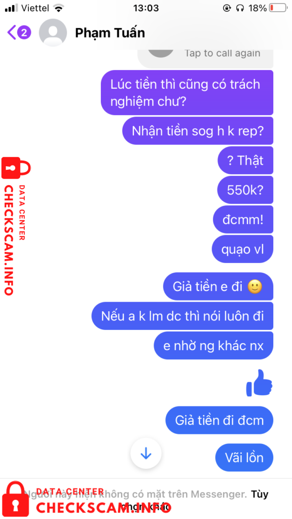 Evidence against Ma Tran Khanh