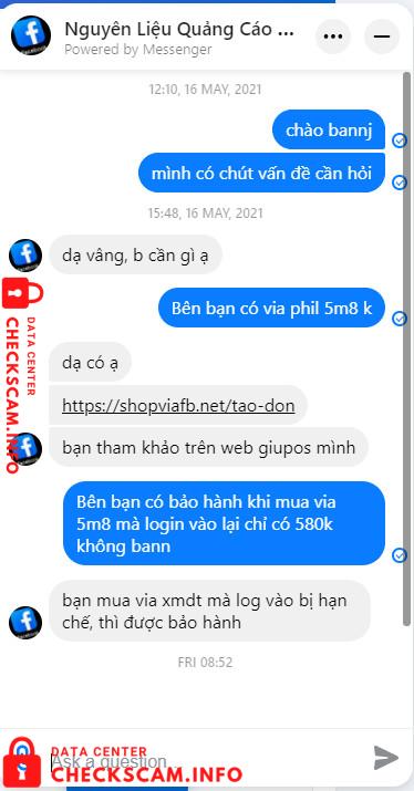 Evidence against Banviaviet.com