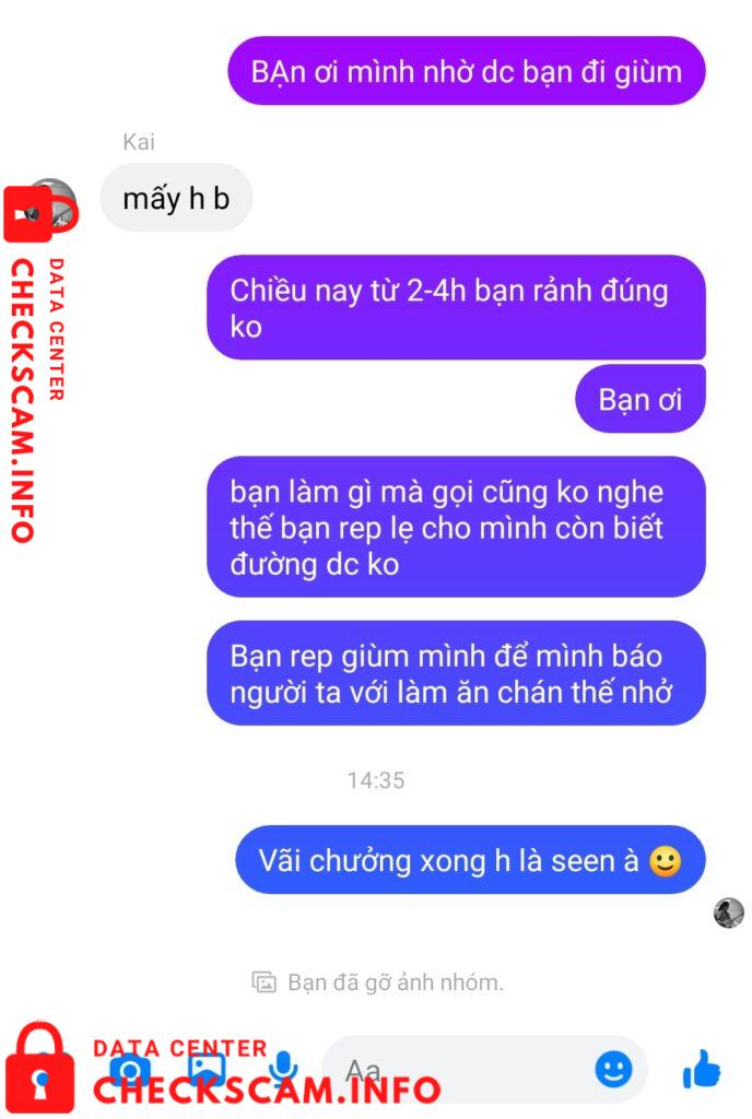 Evidência contra Nguyen Van Khanh