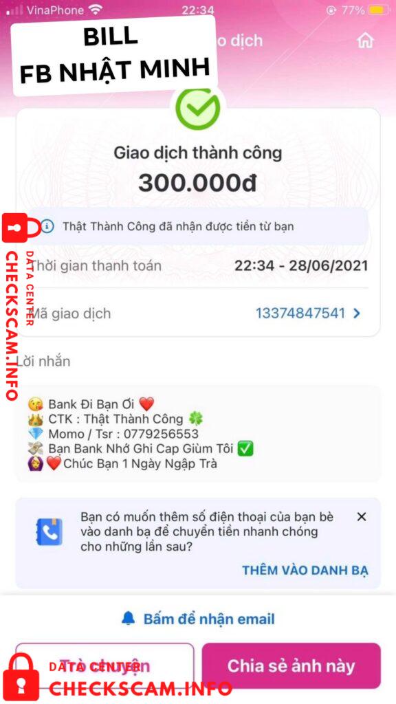 Evidência contra Pham Ngoc Long