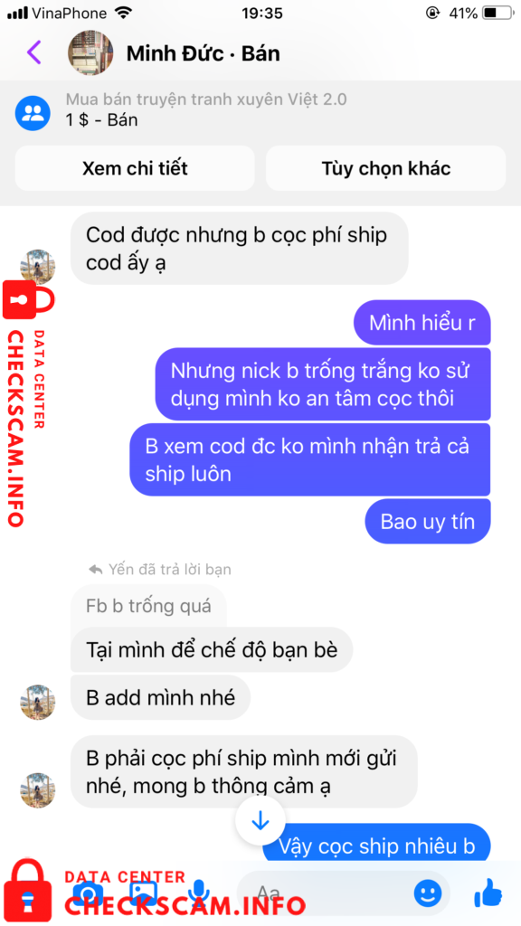 Evidência contra Le Thi My