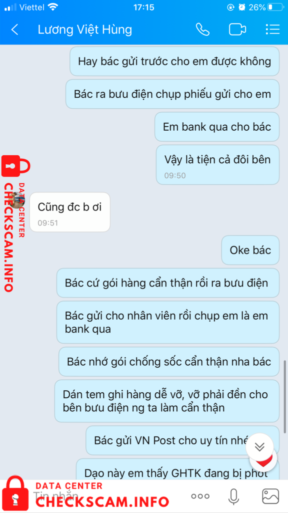 Evidence against Lương Đức Mạnh