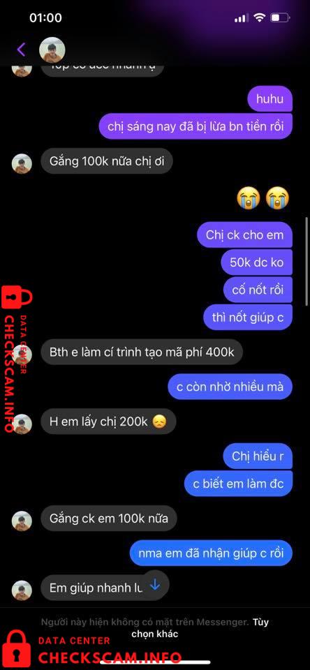 Evidência contra Nguyen Quang Truong
