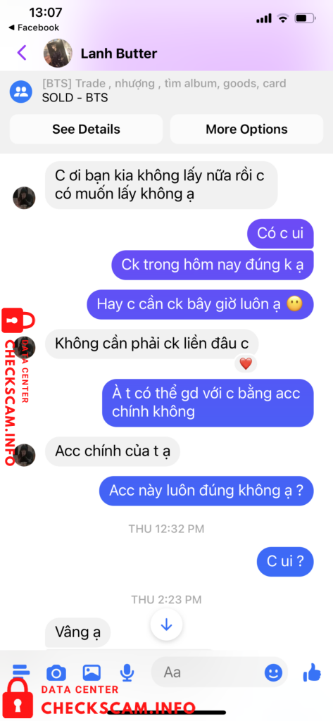 Evidência contra Pham Thi Dung / Pham Dung