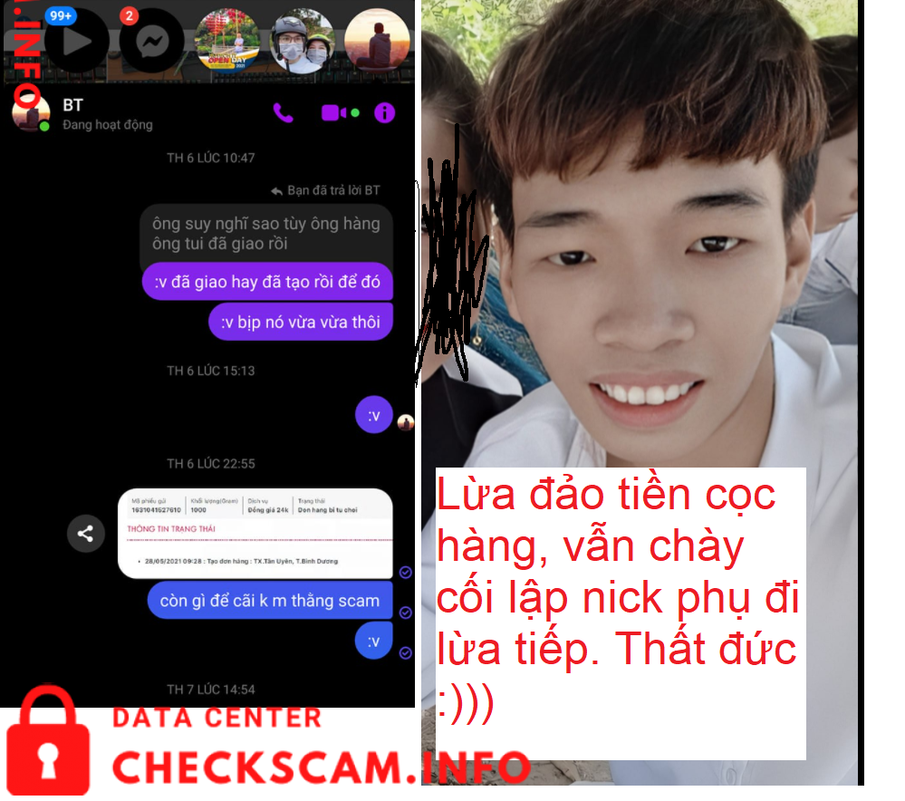 Evidência contra Phan Thai An