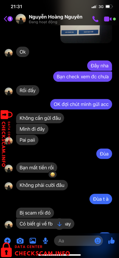 Evidência contra Nguyễn Ngọc Đoàn