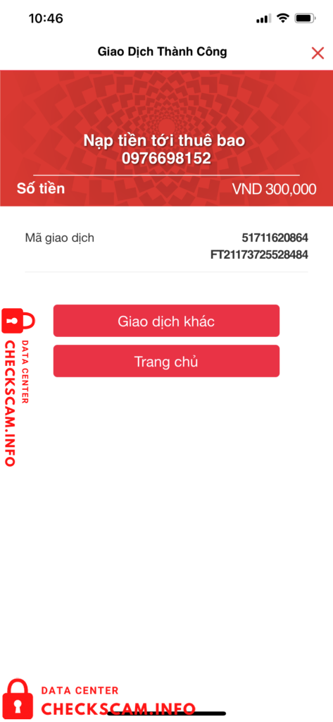 Evidência contra Nguyễn Hưu Huy