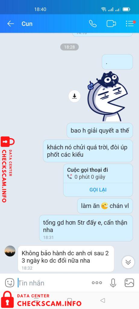 Evidência contra Nguyen Van Tuan
