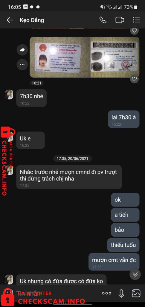 Preuves contre Bàn Thị Líu